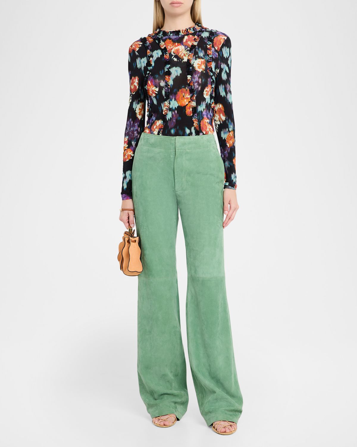 Ulla Johnson Freja Suede Pants | Thumbnail 2 Ulla Johnson Freja Suede Pants | Thumbnail 2