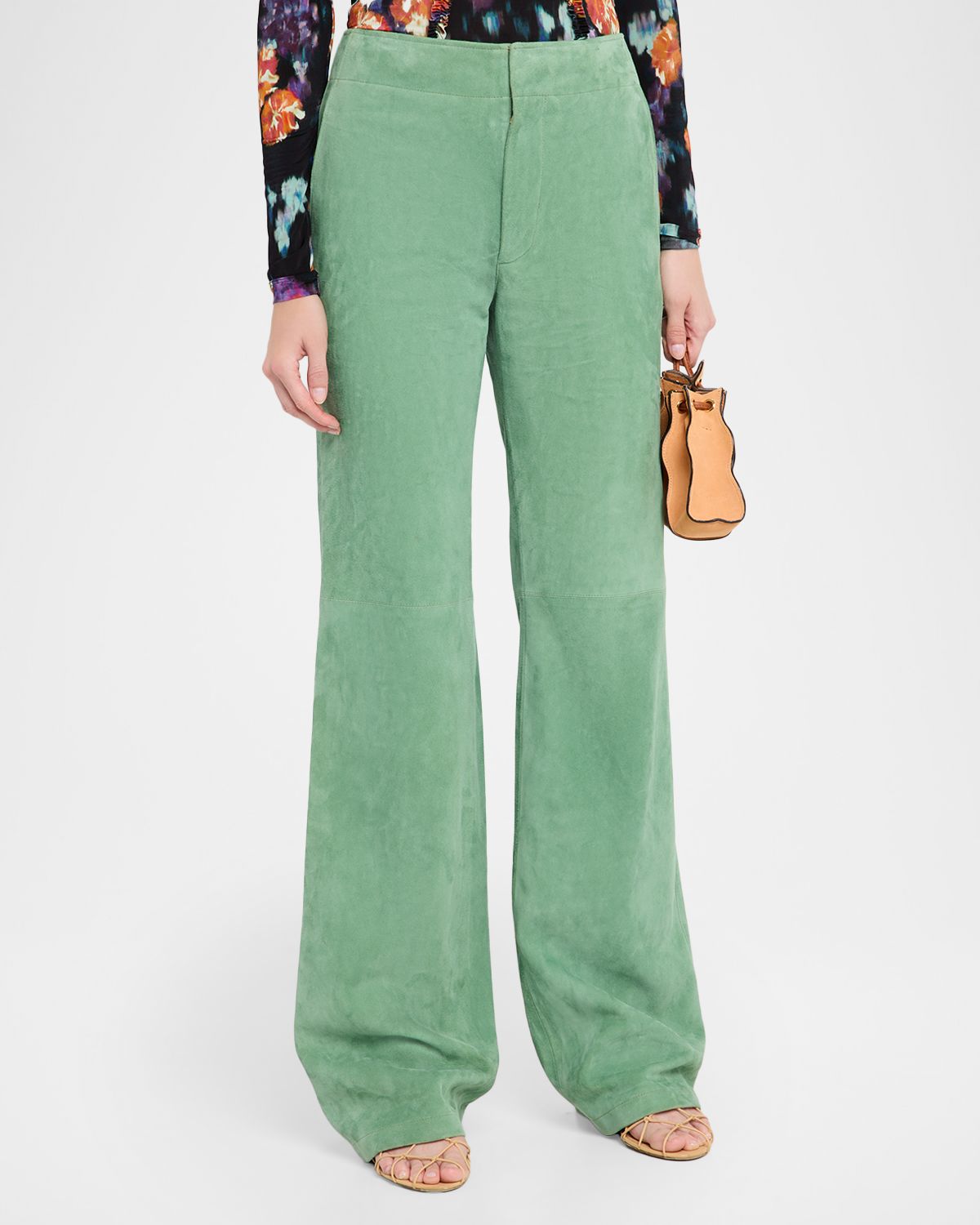 Ulla Johnson Freja Suede Pants | Thumbnail 4 Ulla Johnson Freja Suede Pants | Thumbnail 4