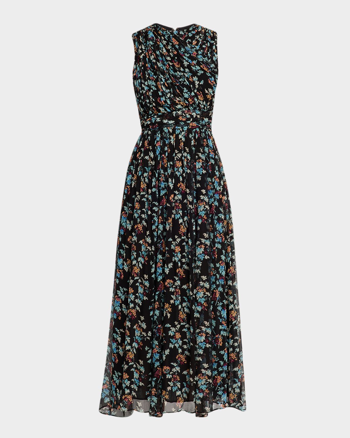 Ulla Johnson Celestina Floral Silk Chiffon Maxi Dress