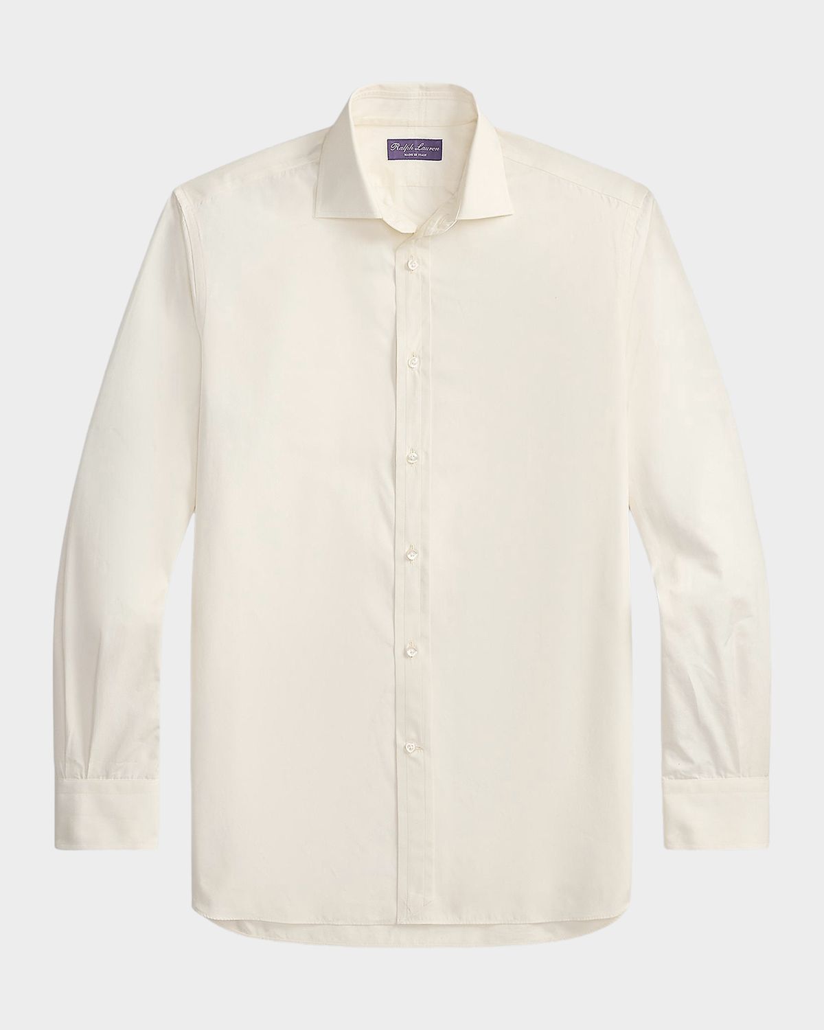 Ralph Lauren Purple Label Men 's Silk and Linen Sport Shirt