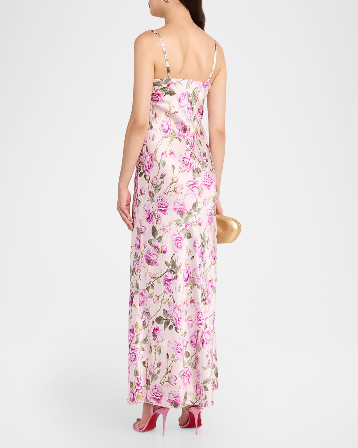 L 'Agence Sayla Bias-Cut Silk Gown | Thumbnail 3 L 'Agence Sayla Bias-Cut Silk Gown | Thumbnail 3