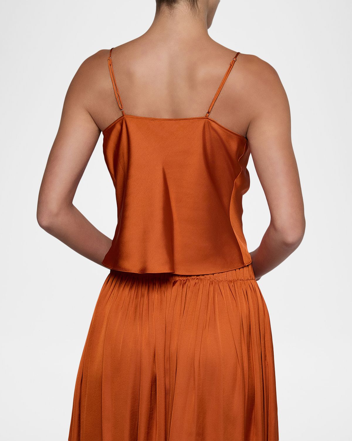 L 'Agence Calista Horsebit-Strap Satin Camisole | Thumbnail 3 L 'Agence Calista Horsebit-Strap Satin Camisole | Thumbnail 3