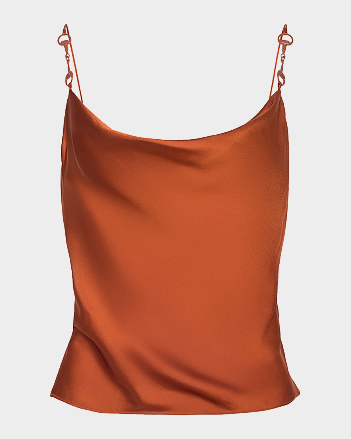 L 'Agence Calista Horsebit-Strap Satin Camisole