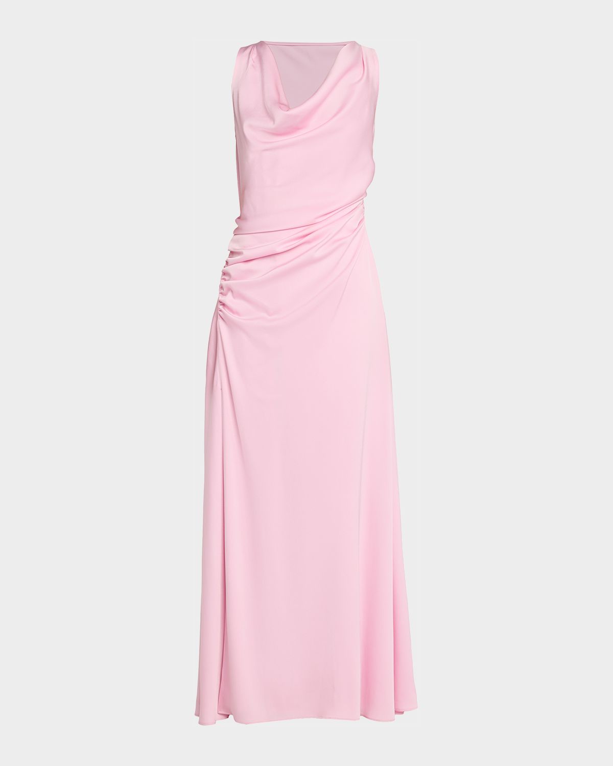 SIMKHAI Elinne Draped Off-Shoulder Column Gown