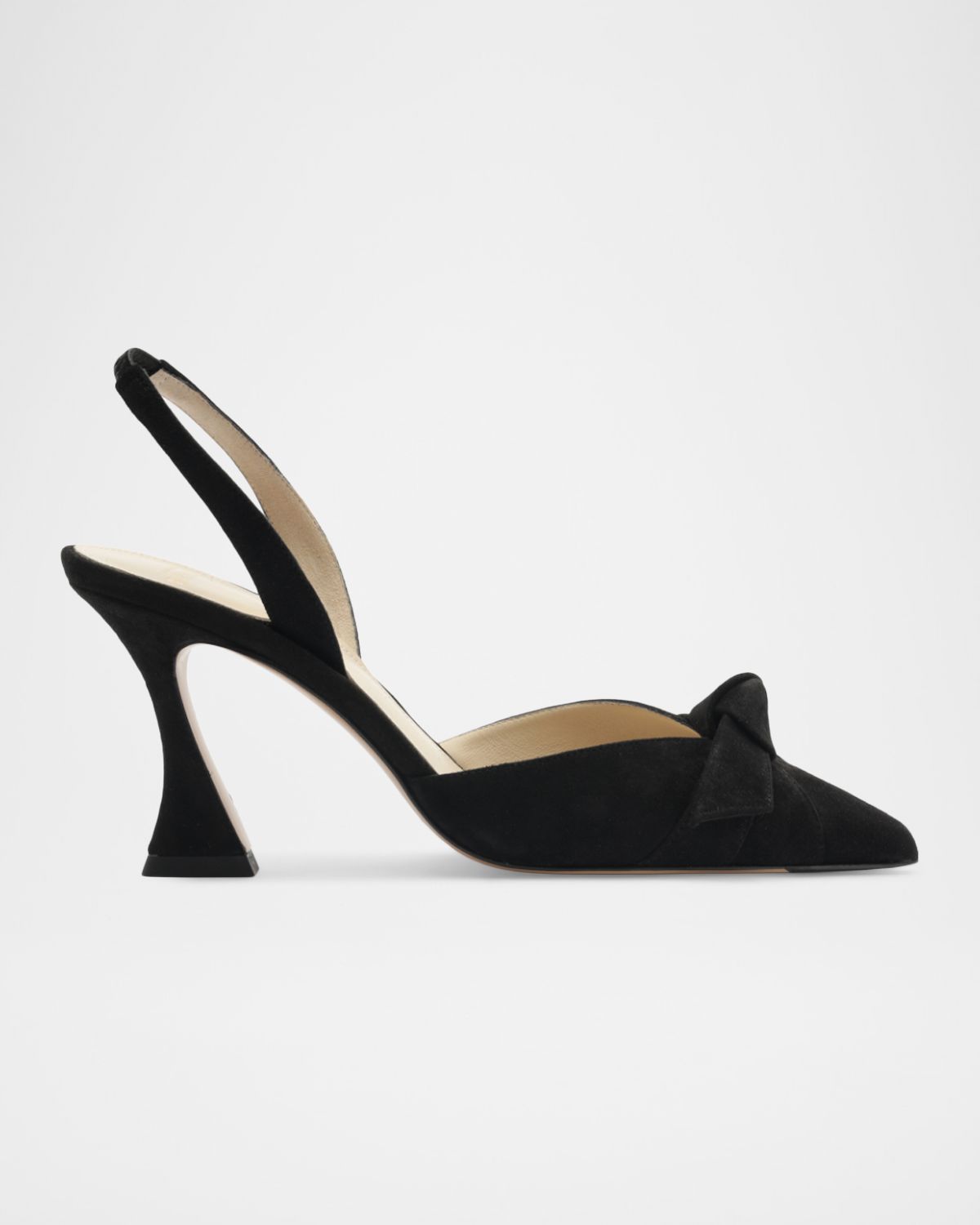 Alexandre Birman 85mm Clarita Suede Slingback Pumps