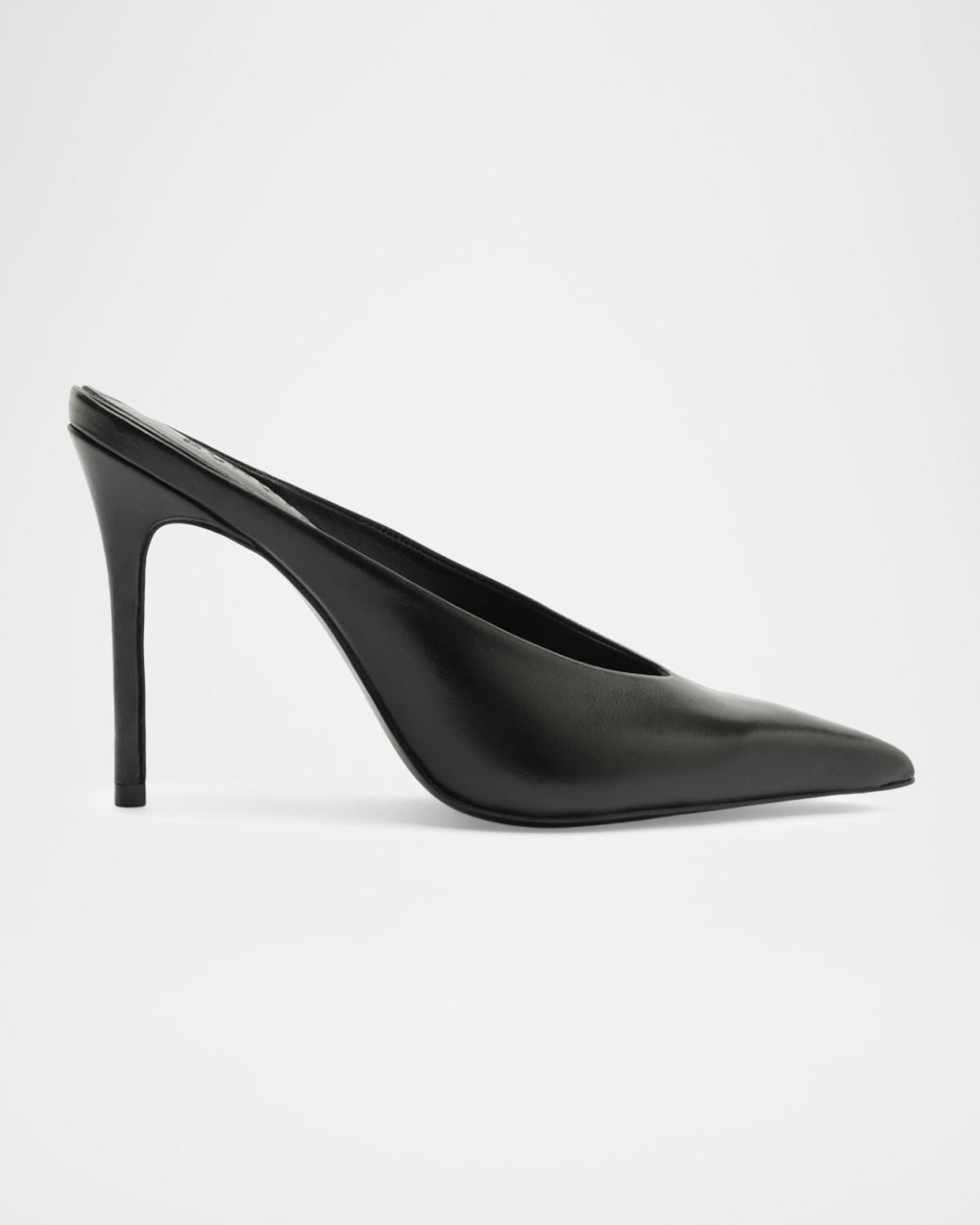 Schutz 100mm Loren Leather Mule Pumps