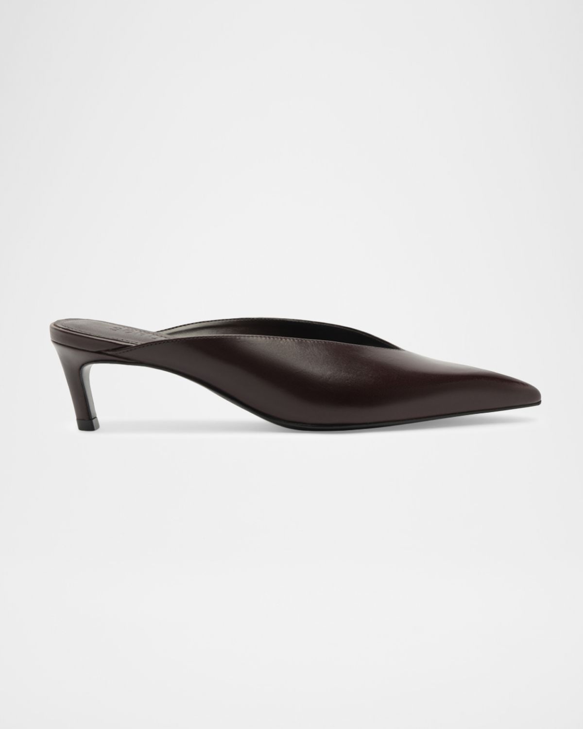 Schutz 55mm Loren Leather Mule Pumps