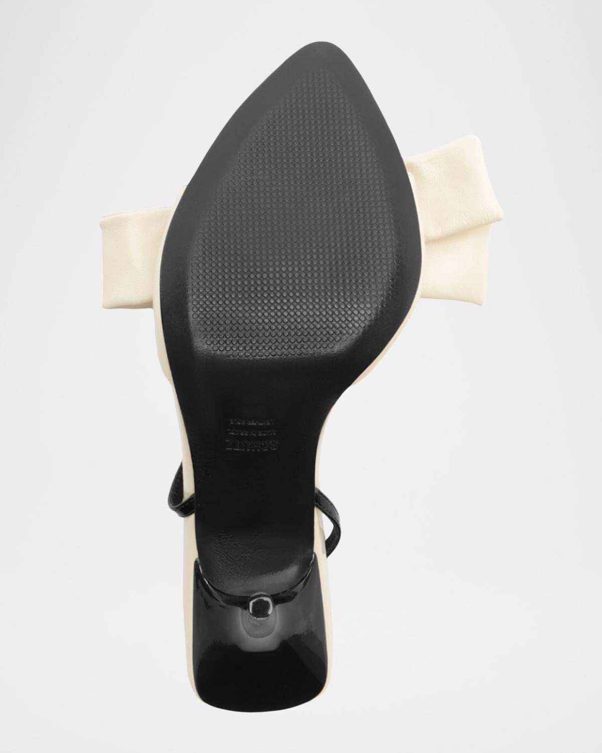 Schutz 100mm Elodie Leather Bow Sandals | Thumbnail 5 Schutz 100mm Elodie Leather Bow Sandals | Thumbnail 5