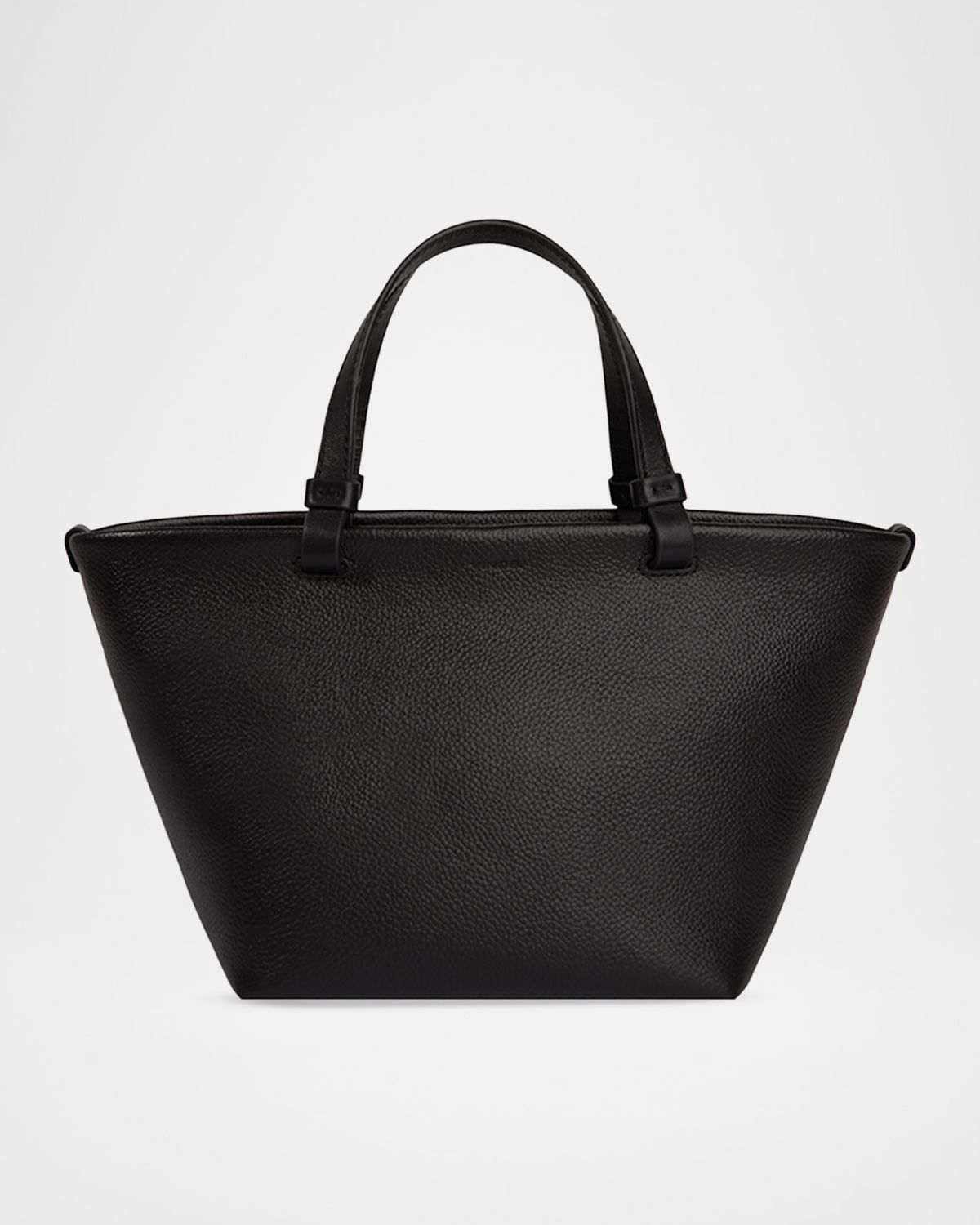 Vince Marin Mini Woven Leather Tote Bag