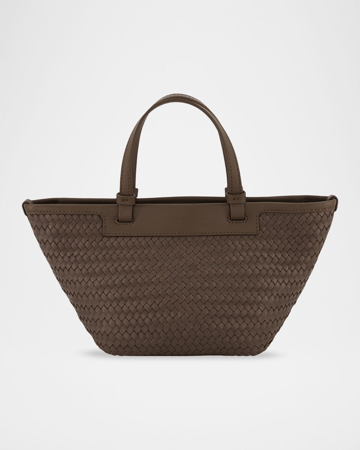 Vince Marin Mini Woven Leather Tote Bag | Thumbnail 5 Vince Marin Mini Woven Leather Tote Bag | Thumbnail 5