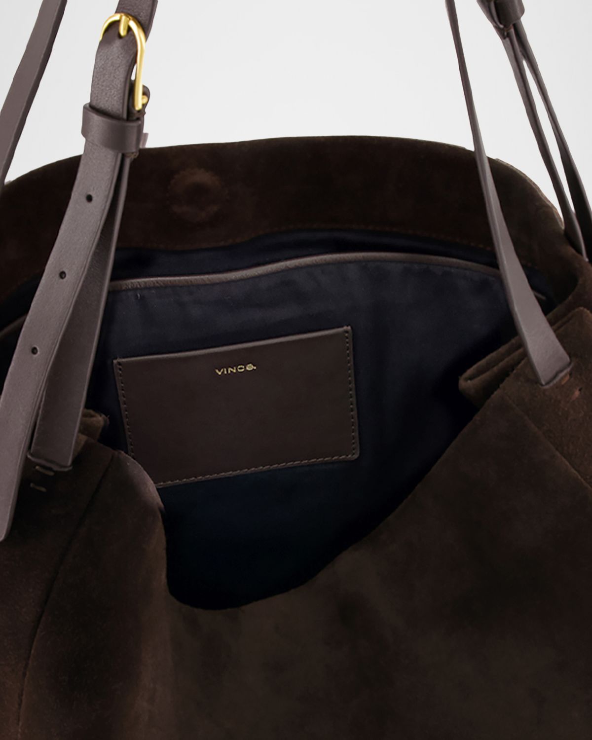 Vince Josie Large Suede Tote Bag | Thumbnail 3 Vince Josie Large Suede Tote Bag | Thumbnail 3