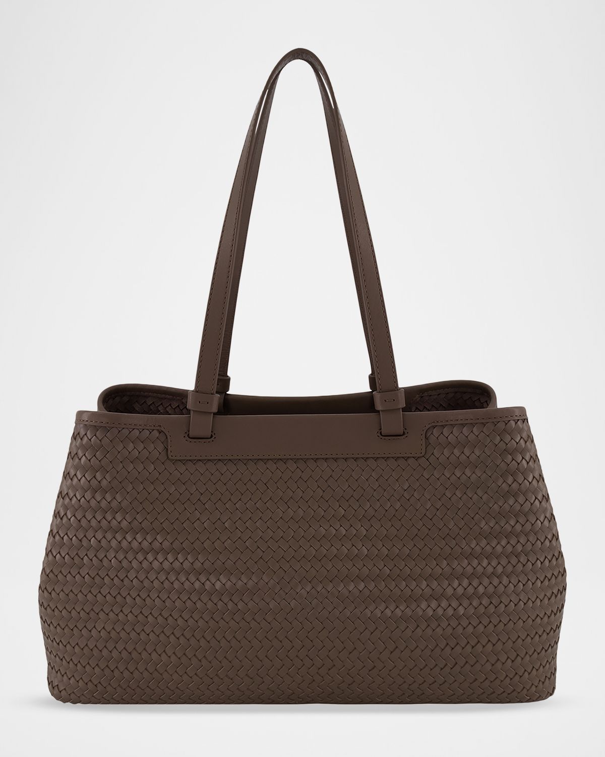 Vince Marin Woven Leather Tote Bag | Thumbnail 5 Vince Marin Woven Leather Tote Bag | Thumbnail 5