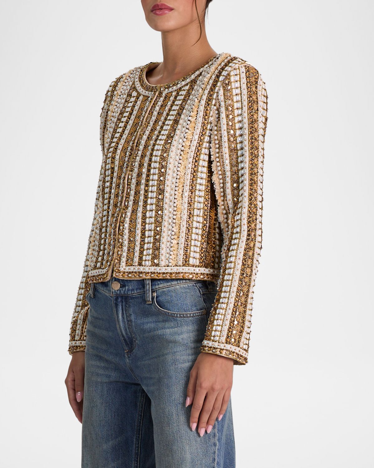 ALICE + OLIVIA Kidman Embellished Jacket | Thumbnail 6 ALICE + OLIVIA Kidman Embellished Jacket | Thumbnail 6