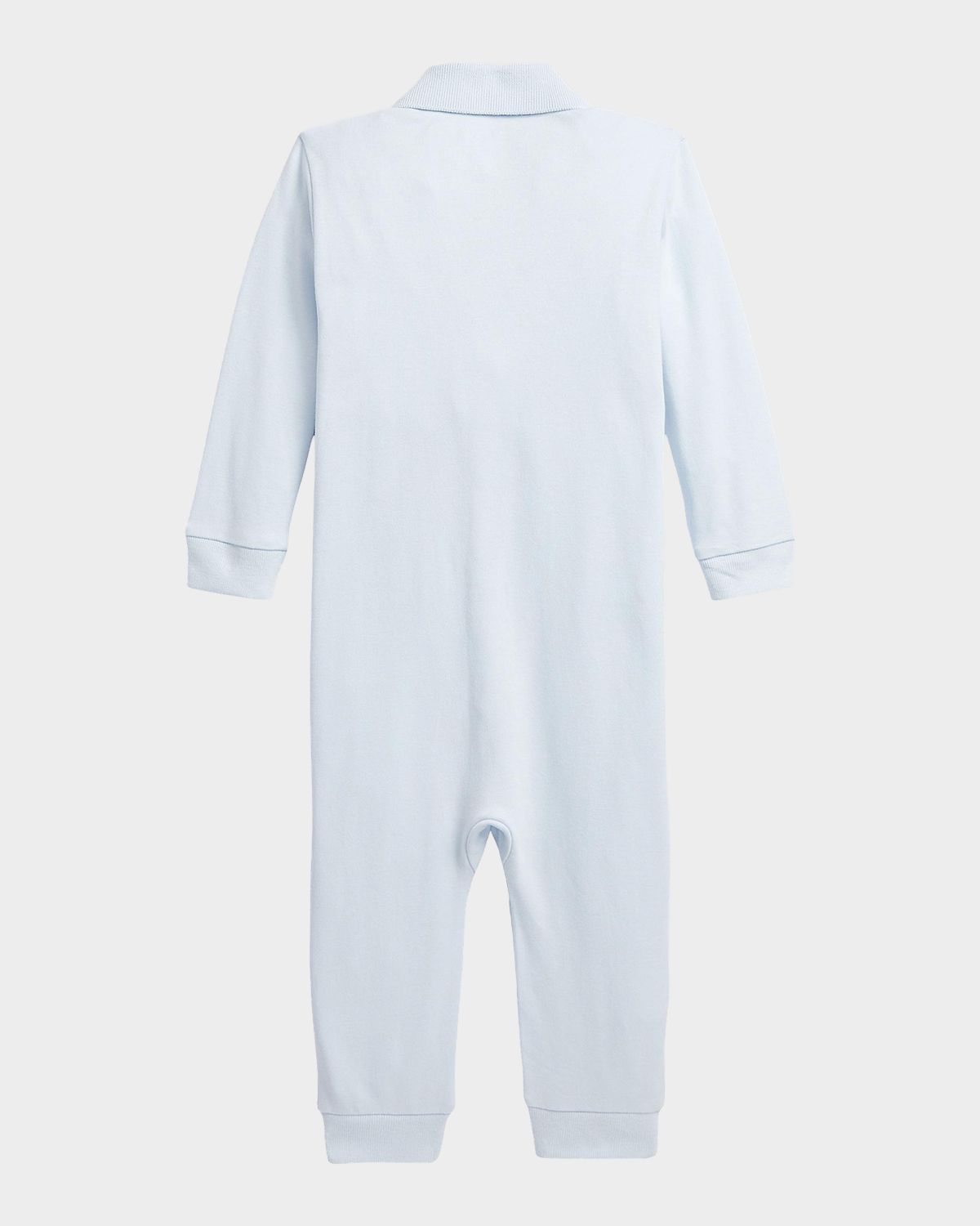 Ralph Lauren Boy 's Cotton Polo Coverall, Size NB-9M | Thumbnail 2 Ralph Lauren Boy 's Cotton Polo Coverall, Size NB-9M | Thumbnail 2
