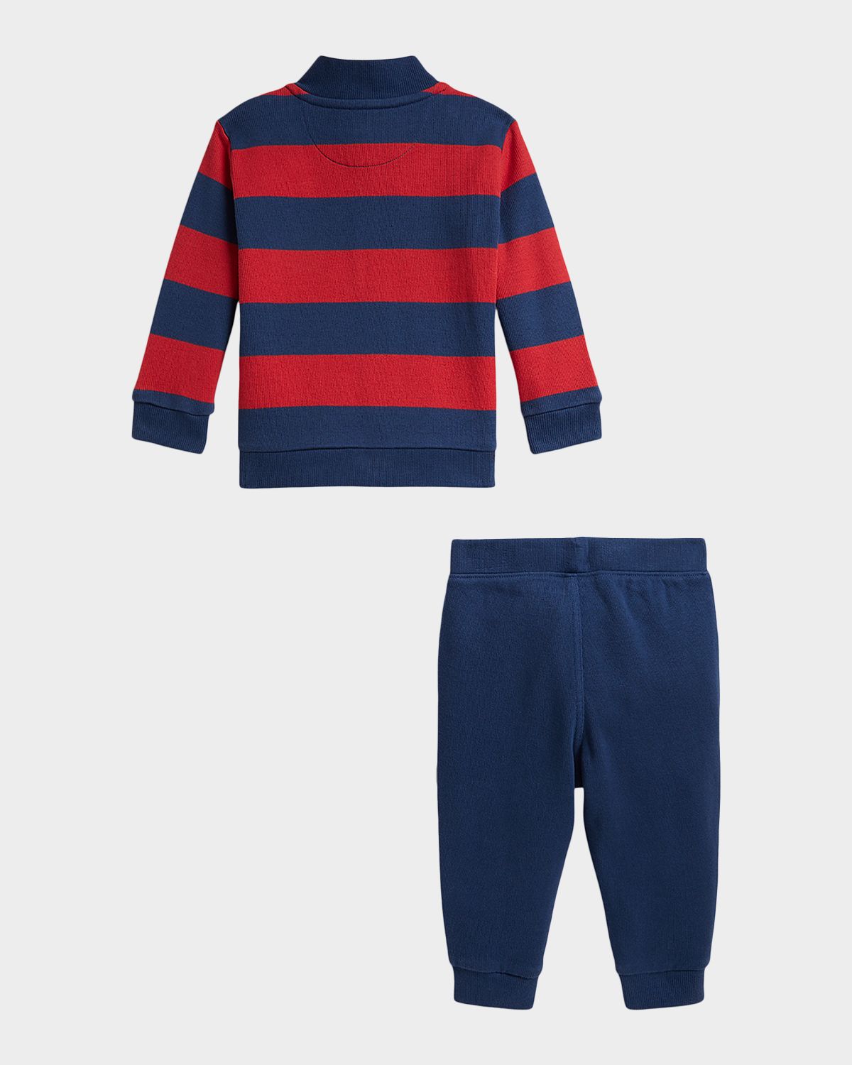 Polo Ralph Lauren Boy 's Estate-Rib Cotton Pullover & Pants Set, Size 3M-24M | Thumbnail 5 Polo Ralph Lauren Boy 's Estate-Rib Cotton Pullover & Pants Set, Size 3M-24M | Thumbnail 5
