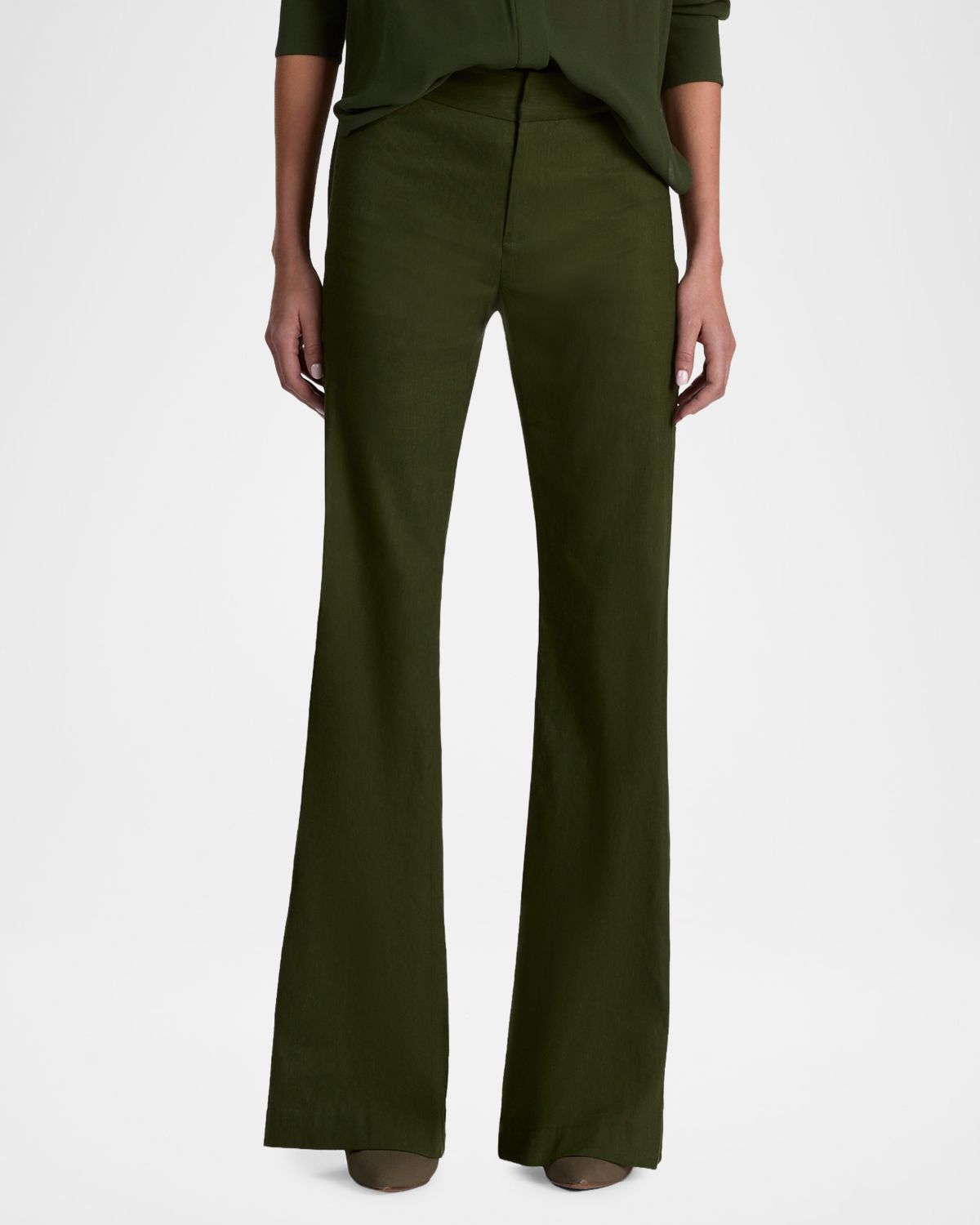 ALICE + OLIVIA Andrew Mid-Rise Bootcut Pants | Thumbnail 4 ALICE + OLIVIA Andrew Mid-Rise Bootcut Pants | Thumbnail 4