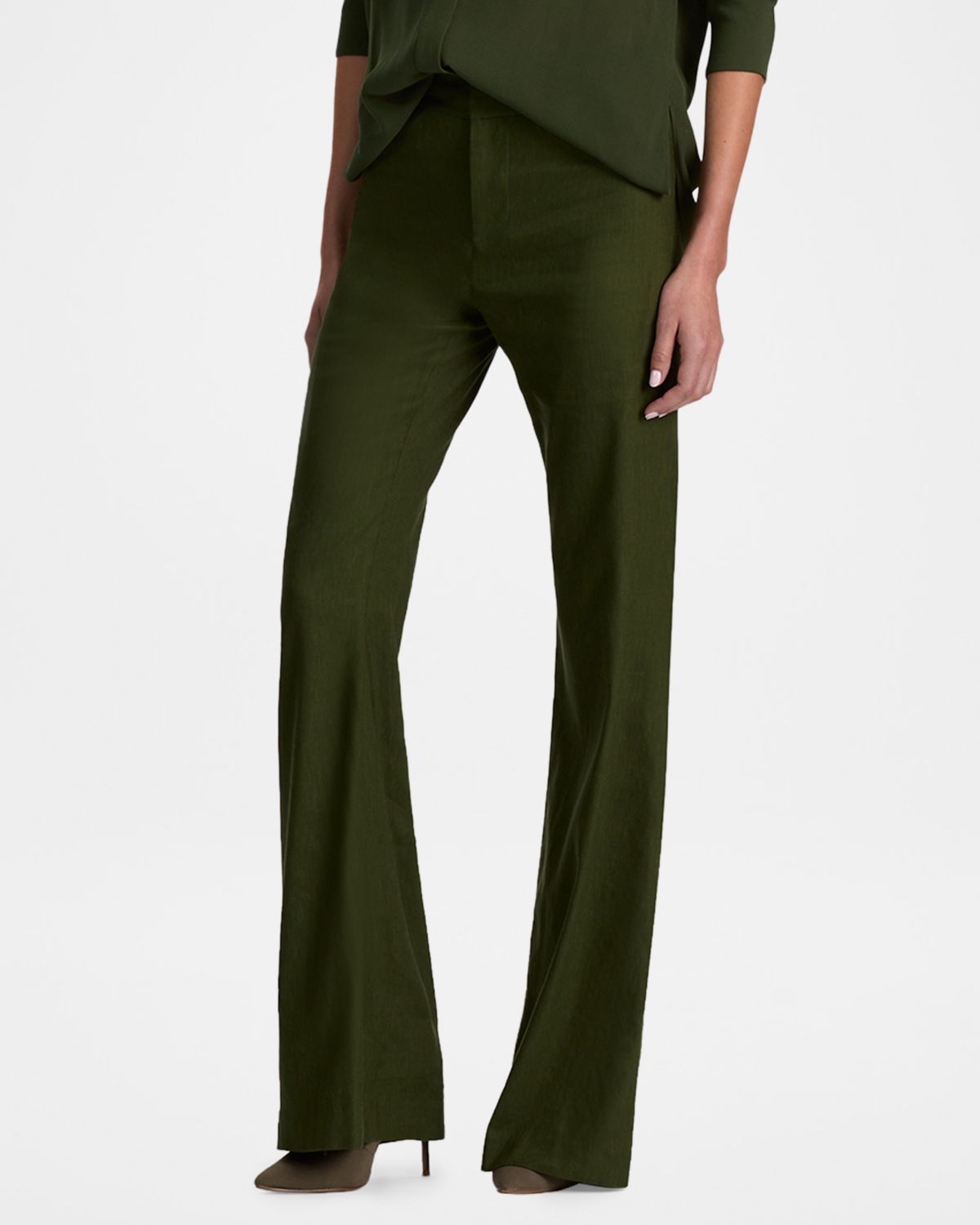 ALICE + OLIVIA Andrew Mid-Rise Bootcut Pants | Thumbnail 6 ALICE + OLIVIA Andrew Mid-Rise Bootcut Pants | Thumbnail 6