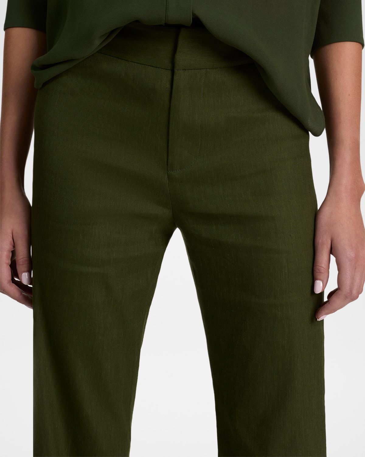 ALICE + OLIVIA Andrew Mid-Rise Bootcut Pants | Thumbnail 5 ALICE + OLIVIA Andrew Mid-Rise Bootcut Pants | Thumbnail 5