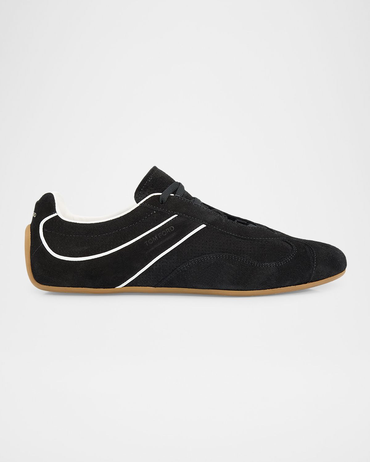 TOM FORD Men 's Suede Low-Top Sneakers | Image 1 TOM FORD Men 's Suede Low-Top Sneakers | Image 1