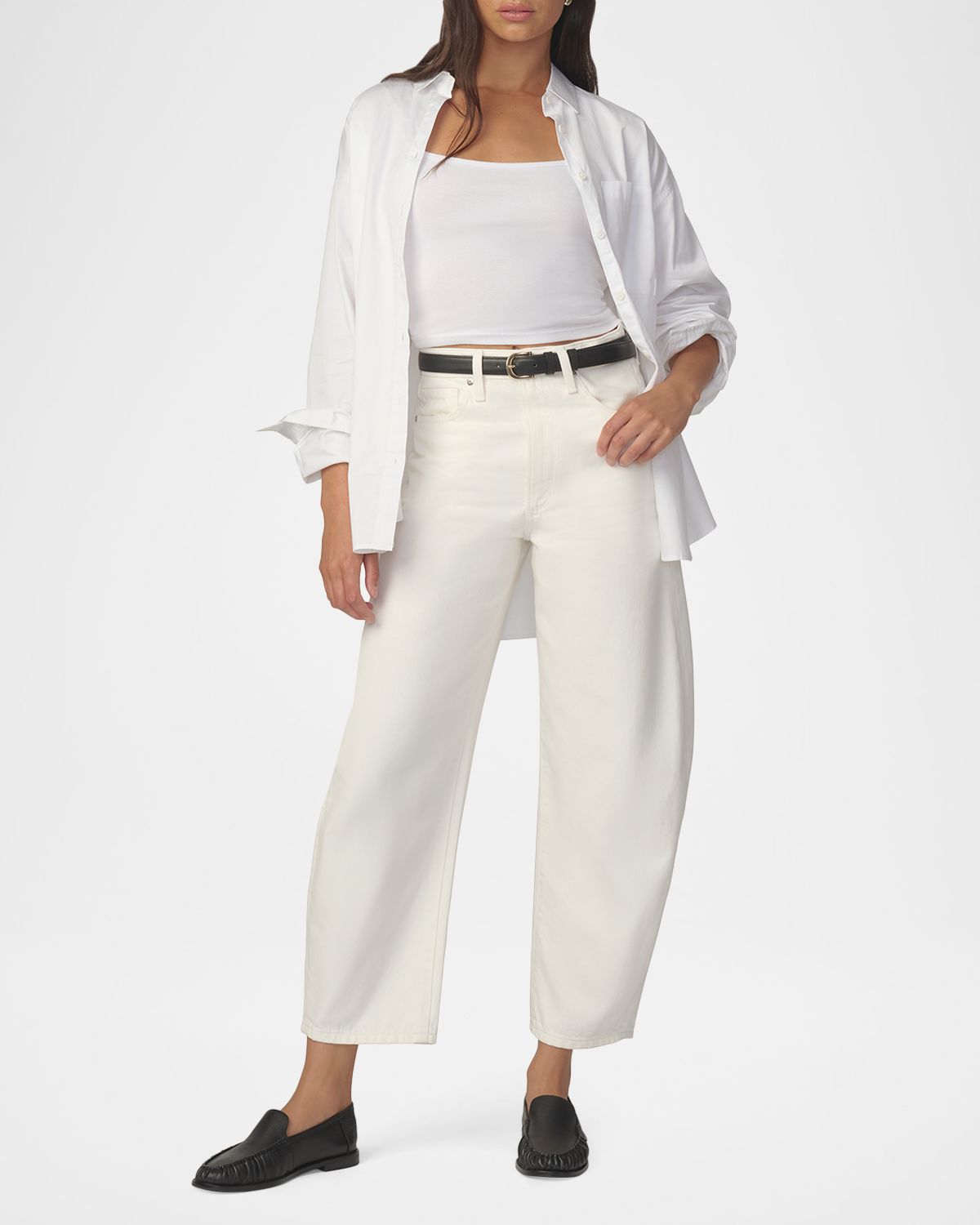 Joe 's Jeans The Billie Cropped Barrel Jeans | Thumbnail 2
