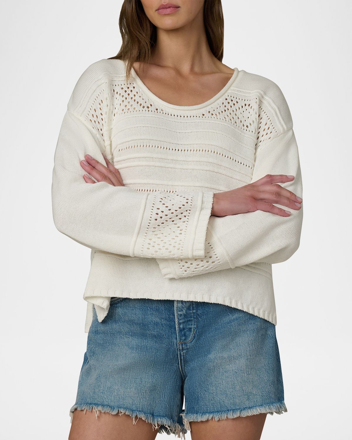 Joe 's Jeans The Lola U-Neck Sweater | Thumbnail 4 Joe 's Jeans The Lola U-Neck Sweater | Thumbnail 4