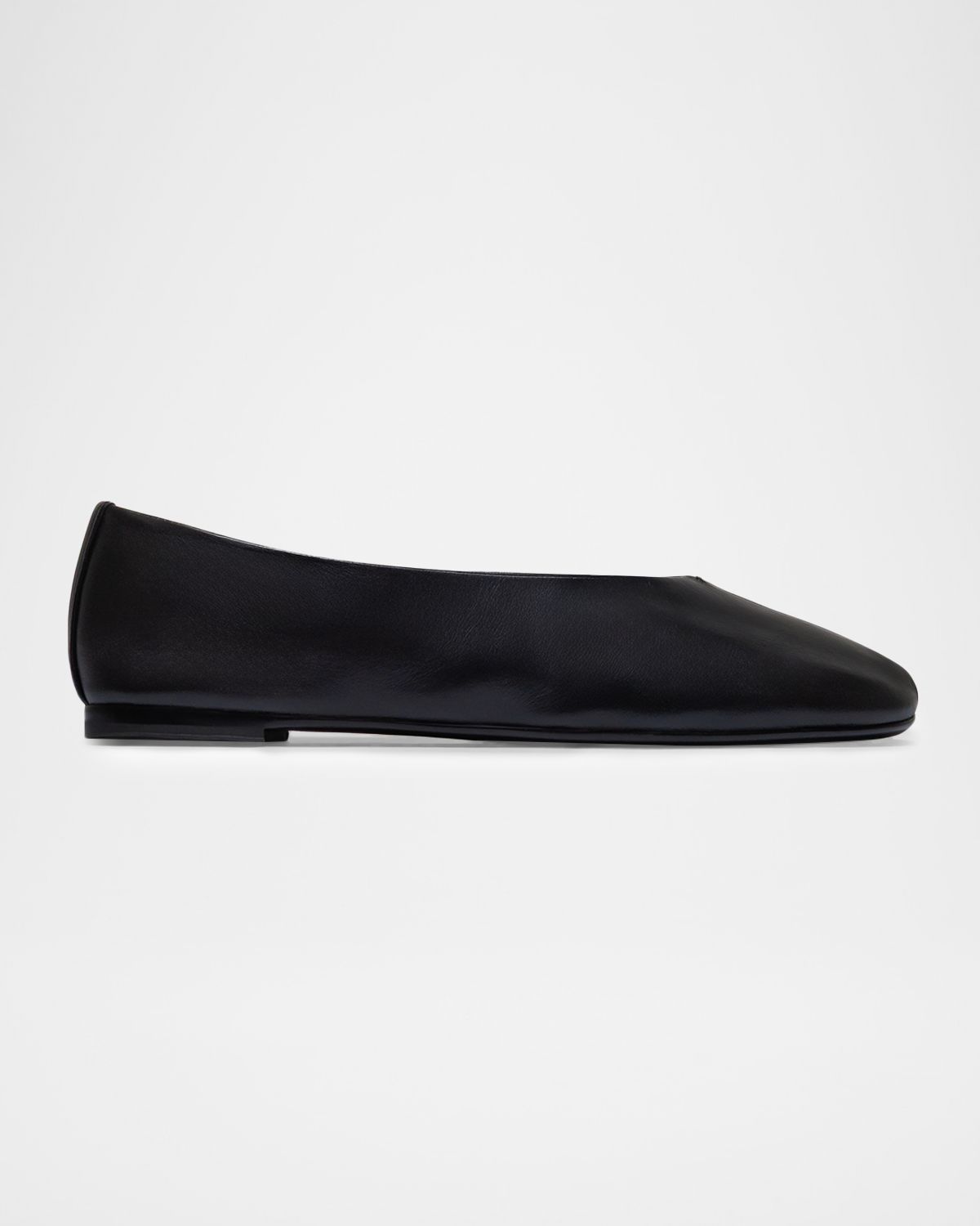 Bernardo Meredith Leather Ballerina Flats