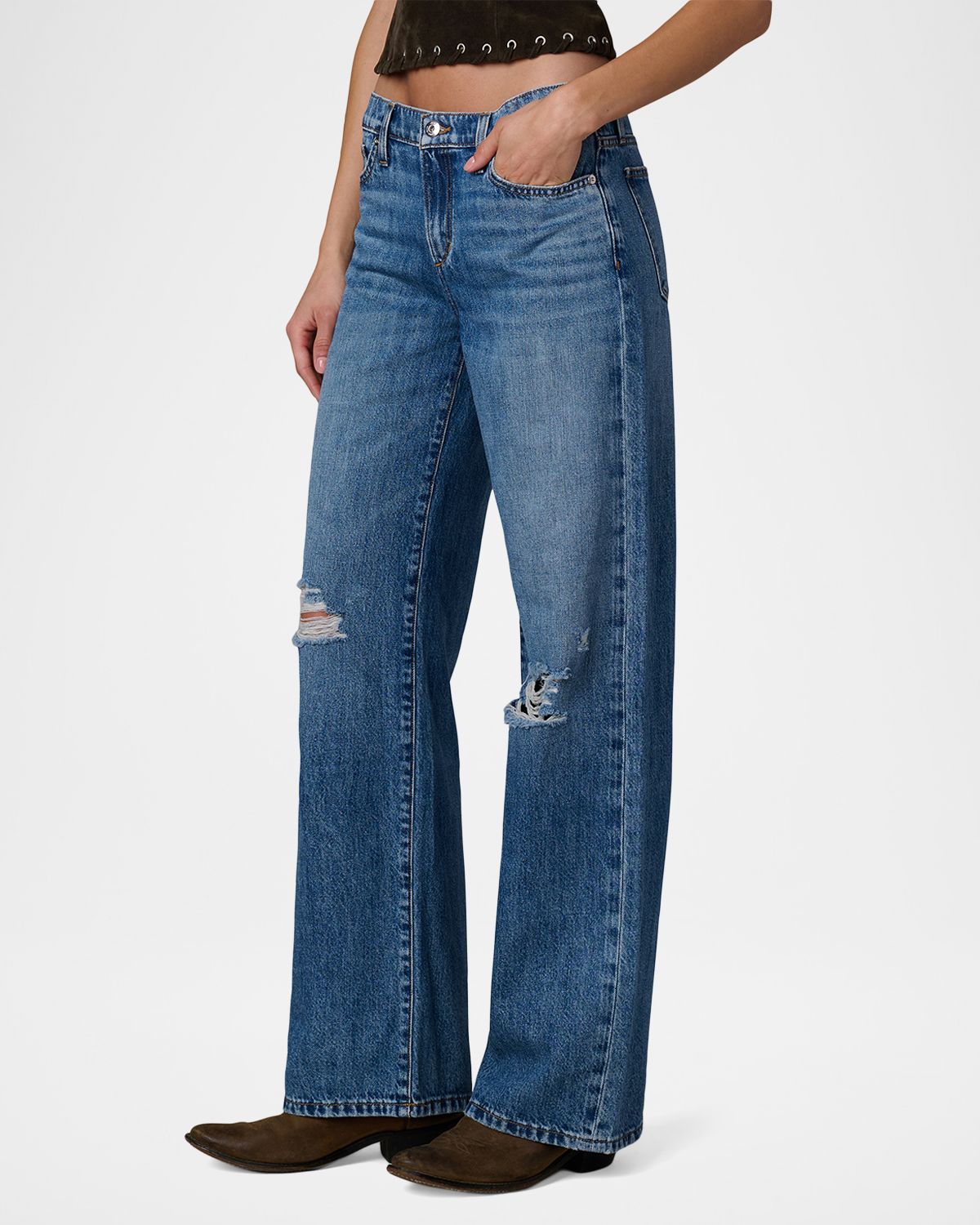 Joe 's Jeans x WeWoreWhat The Bronco Jeans | Thumbnail 7