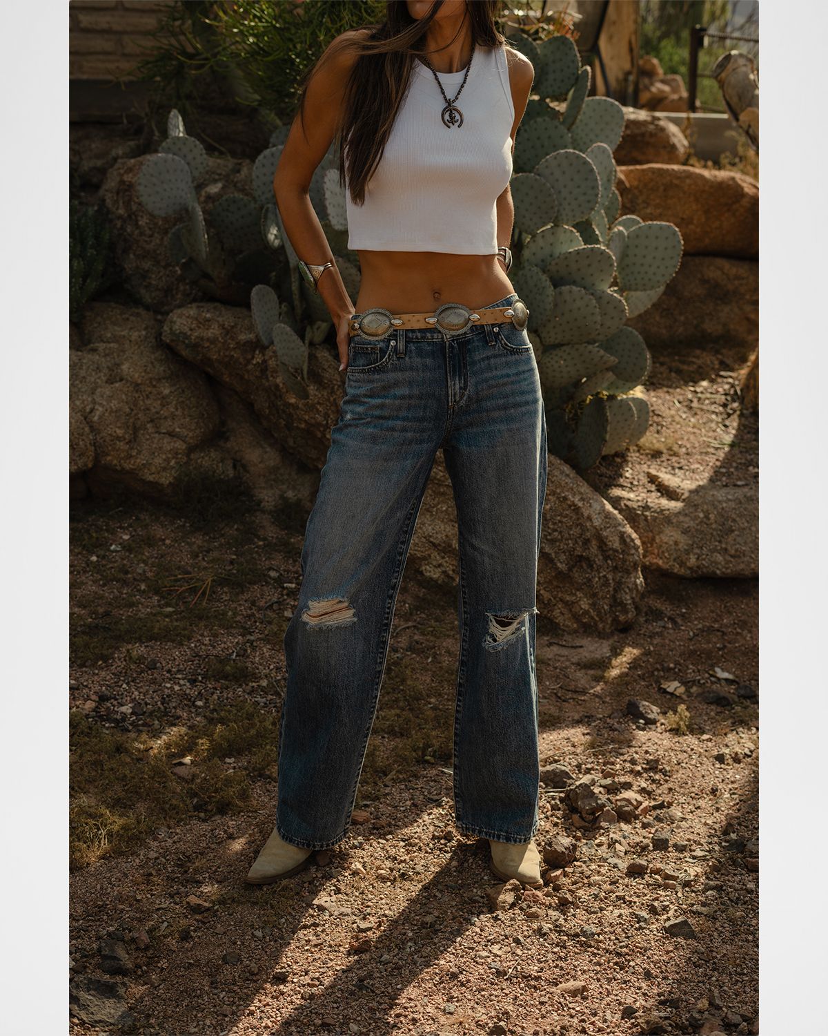 Joe 's Jeans x WeWoreWhat The Bronco Jeans | Thumbnail 5