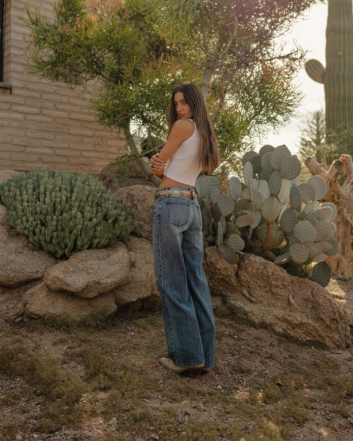 Joe 's Jeans x WeWoreWhat The Bronco Jeans | Thumbnail 9