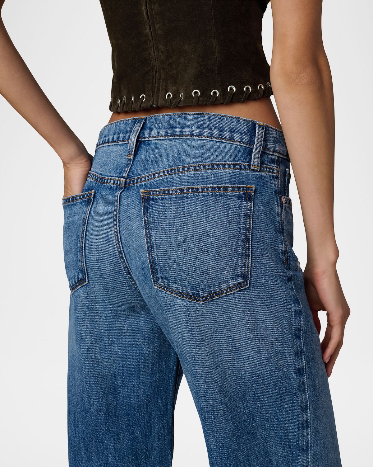 Joe 's Jeans x WeWoreWhat The Bronco Jeans | Thumbnail 6