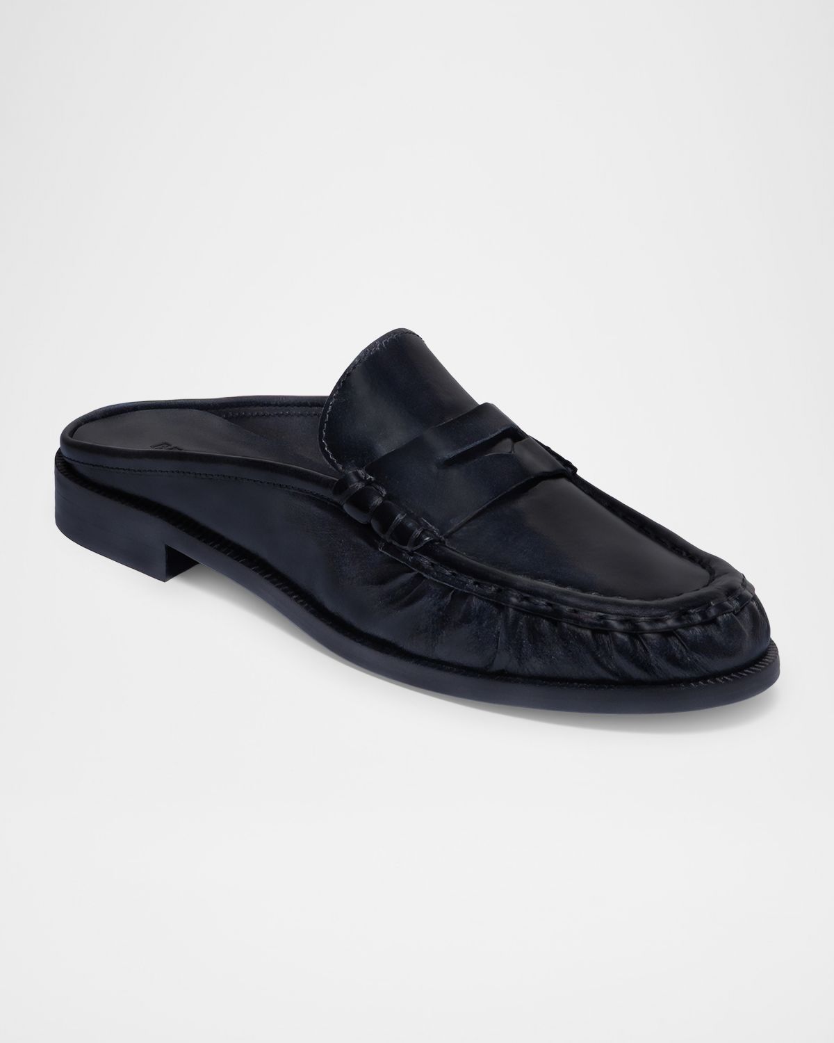 Bernardo Tilda Leather Penny Loafer Mules | Thumbnail 4 Bernardo Tilda Leather Penny Loafer Mules | Thumbnail 4