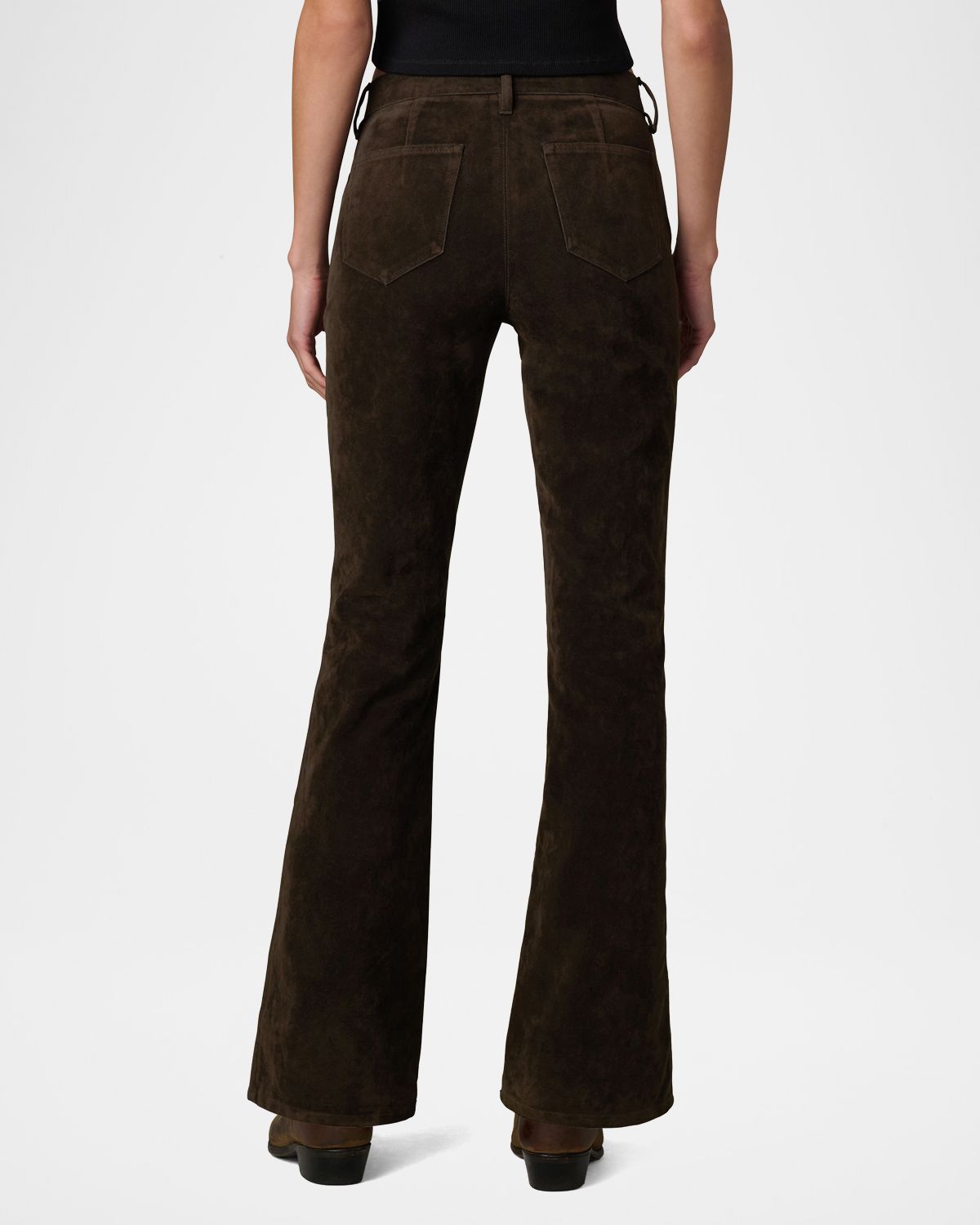 Joe 's Jeans x WeWoreWhat The Vegan Suede Bootcut Jeans | Thumbnail 3 Joe 's Jeans x WeWoreWhat The Vegan Suede Bootcut Jeans | Thumbnail 3
