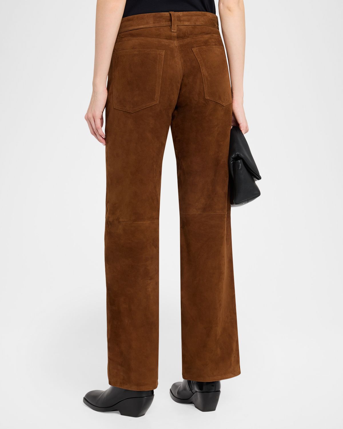 Rag & Bone Cam Low-Rise Suede Pants | Thumbnail 3 Rag & Bone Cam Low-Rise Suede Pants | Thumbnail 3
