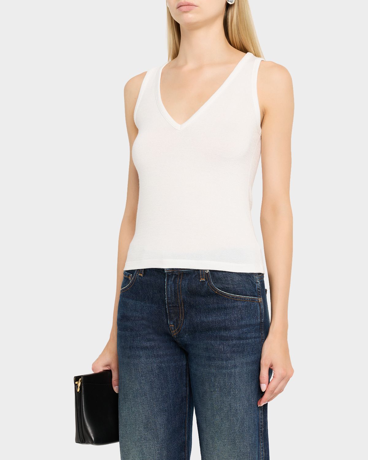 Rag & Bone The Knit V-Neck Tank Top | Thumbnail 4 Rag & Bone The Knit V-Neck Tank Top | Thumbnail 4