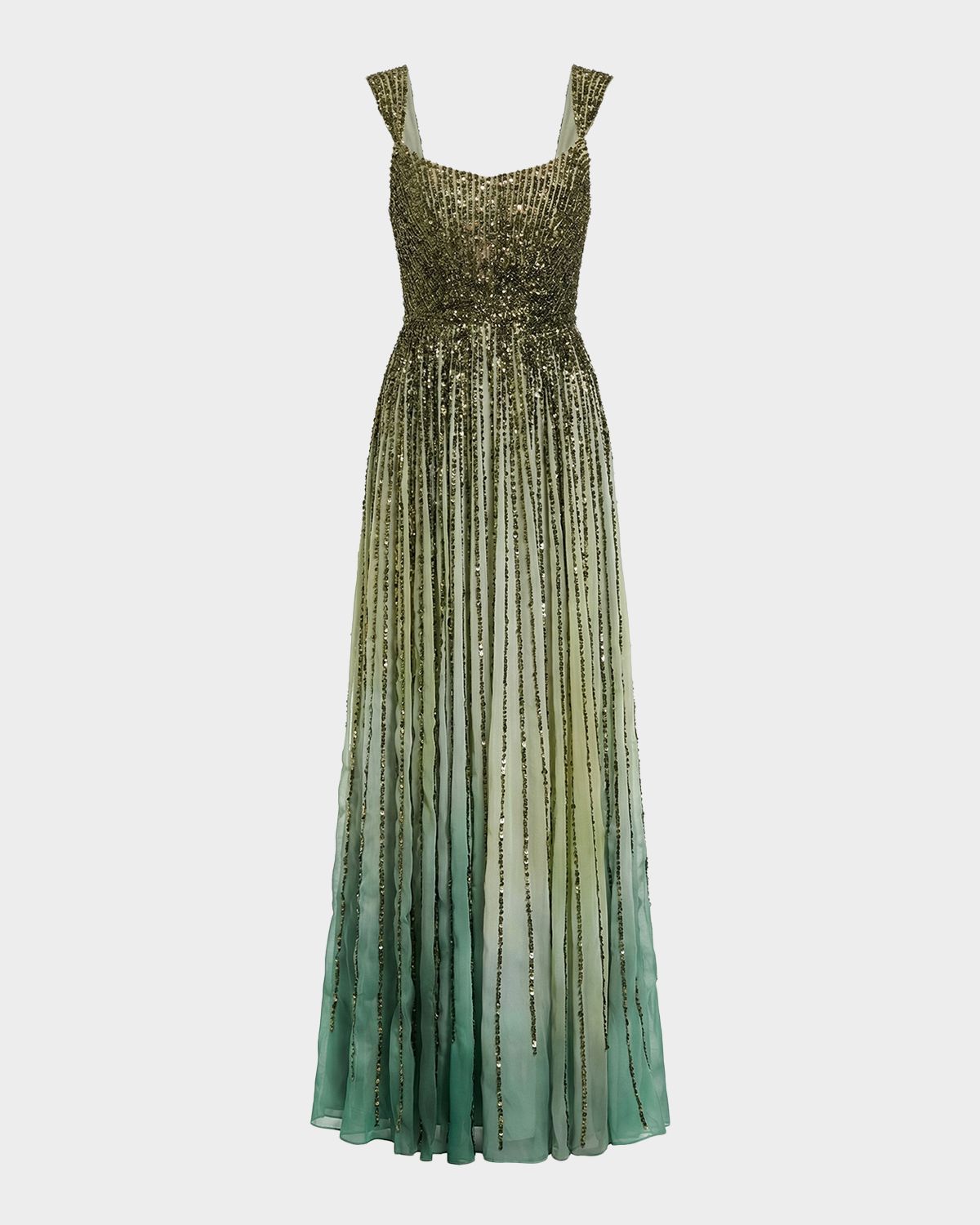 Mac Duggal Petite Sleeveless Sequin Ombre Gown | Thumbnail 1 Mac Duggal Petite Sleeveless Sequin Ombre Gown | Thumbnail 1