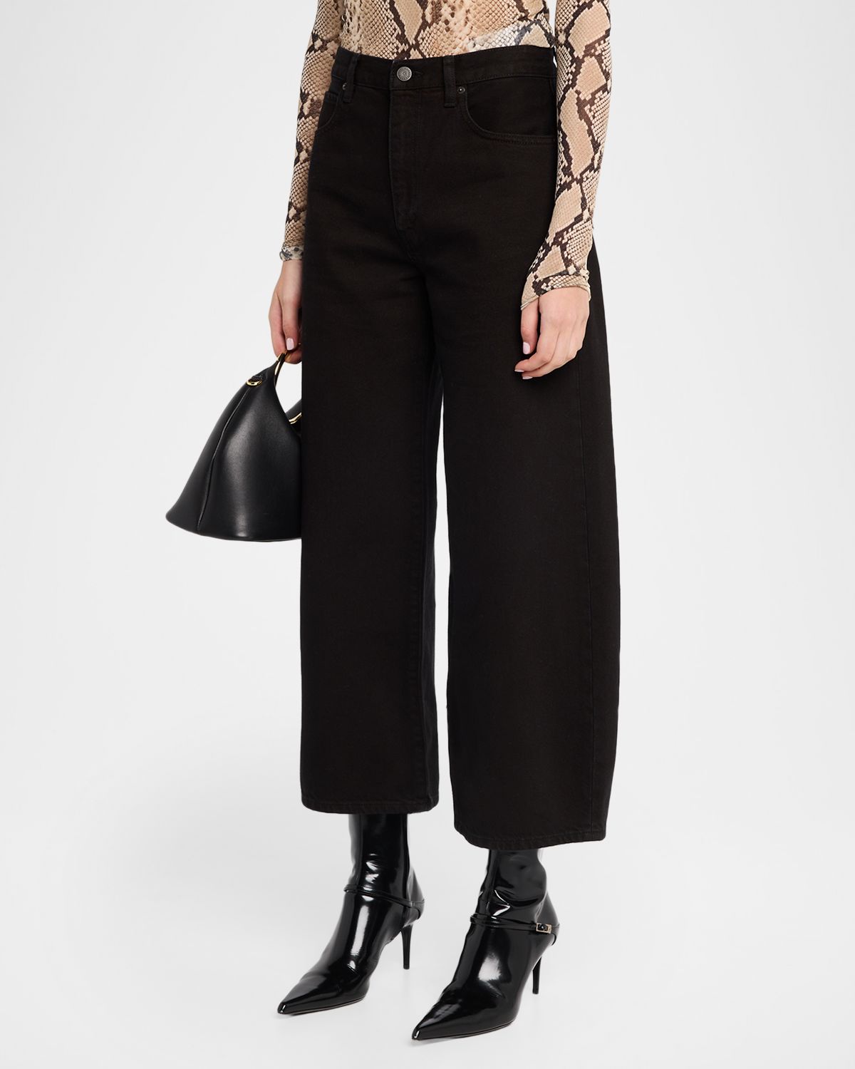 FRAME The Bow Crop Jeans | Thumbnail 4 FRAME The Bow Crop Jeans | Thumbnail 4