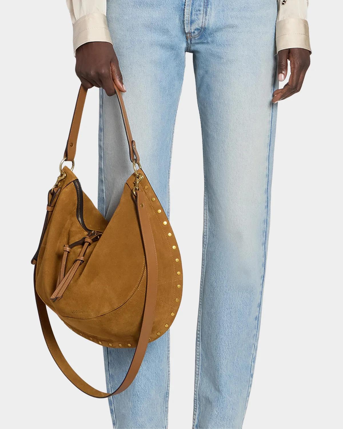 Isabel Marant Oskan Studded Suede Hobo Bag | Thumbnail 2 Isabel Marant Oskan Studded Suede Hobo Bag | Thumbnail 2