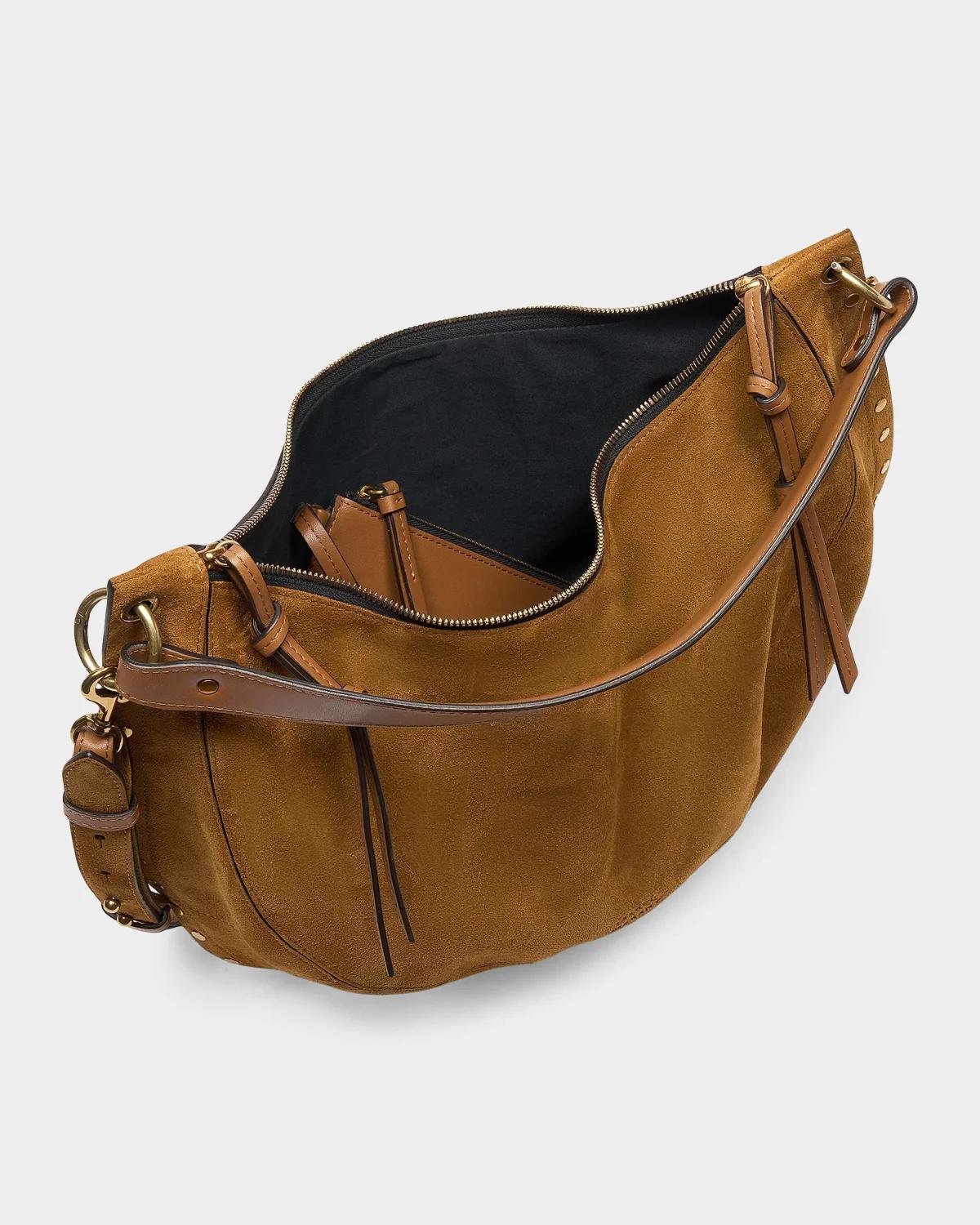 Isabel Marant Oskan Studded Suede Hobo Bag | Thumbnail 4 Isabel Marant Oskan Studded Suede Hobo Bag | Thumbnail 4