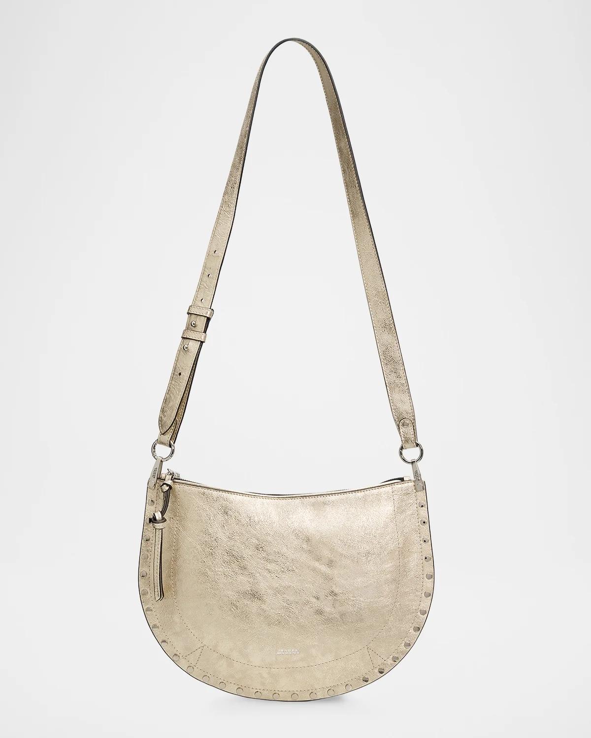 Oskan Metallic Leather Shoulder Bag Oskan Metallic Leather Shoulder Bag
