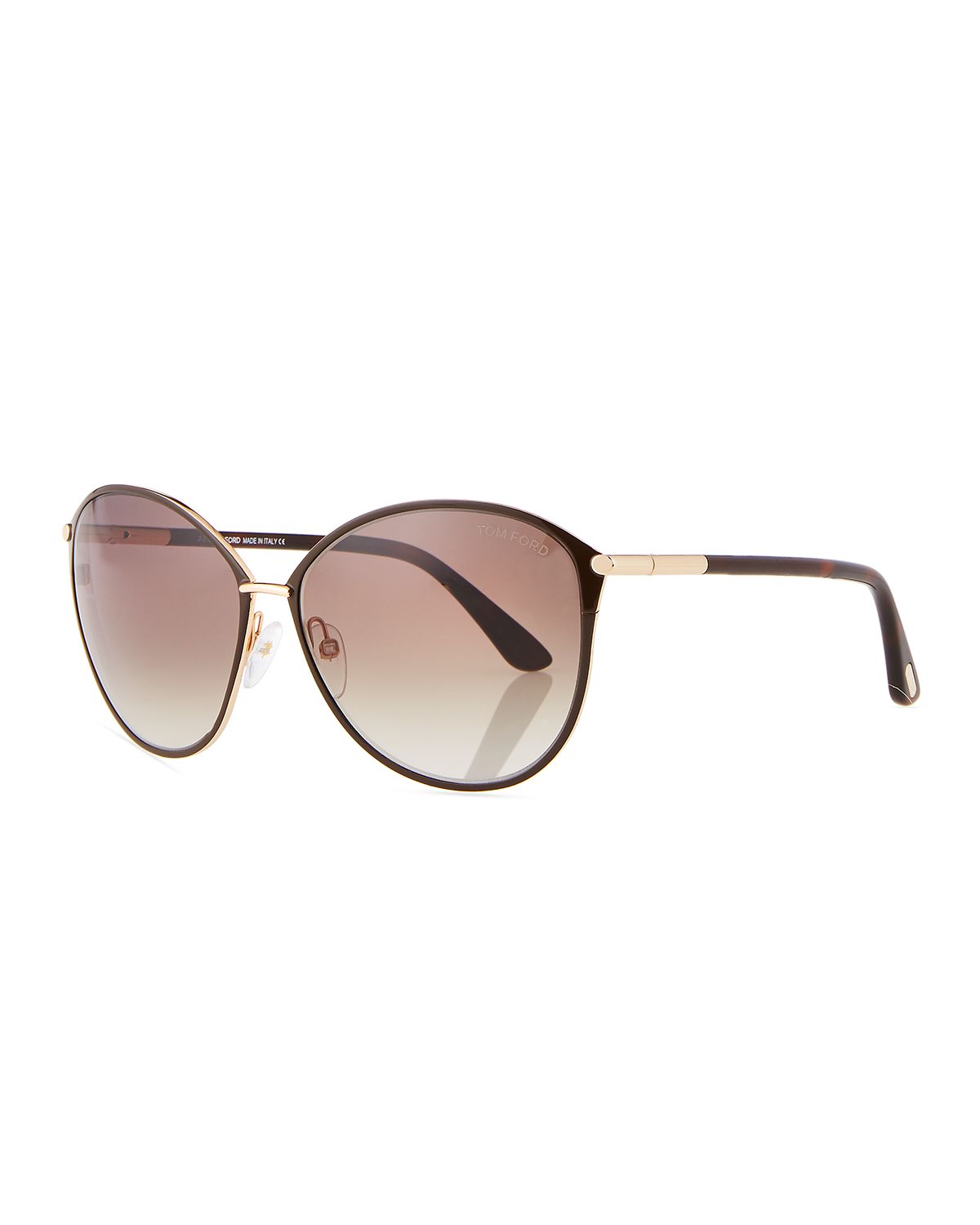 TOM FORD Penelope Metal Butterfly Sunglasses