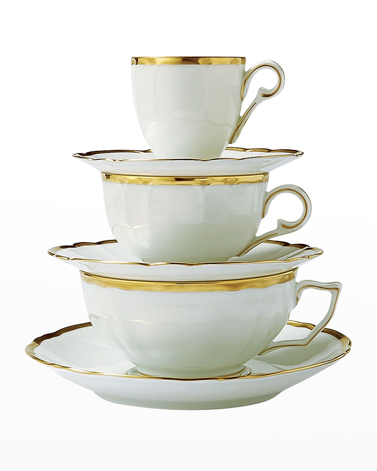 Haviland & Parlon Colette Gold Cup and Saucer