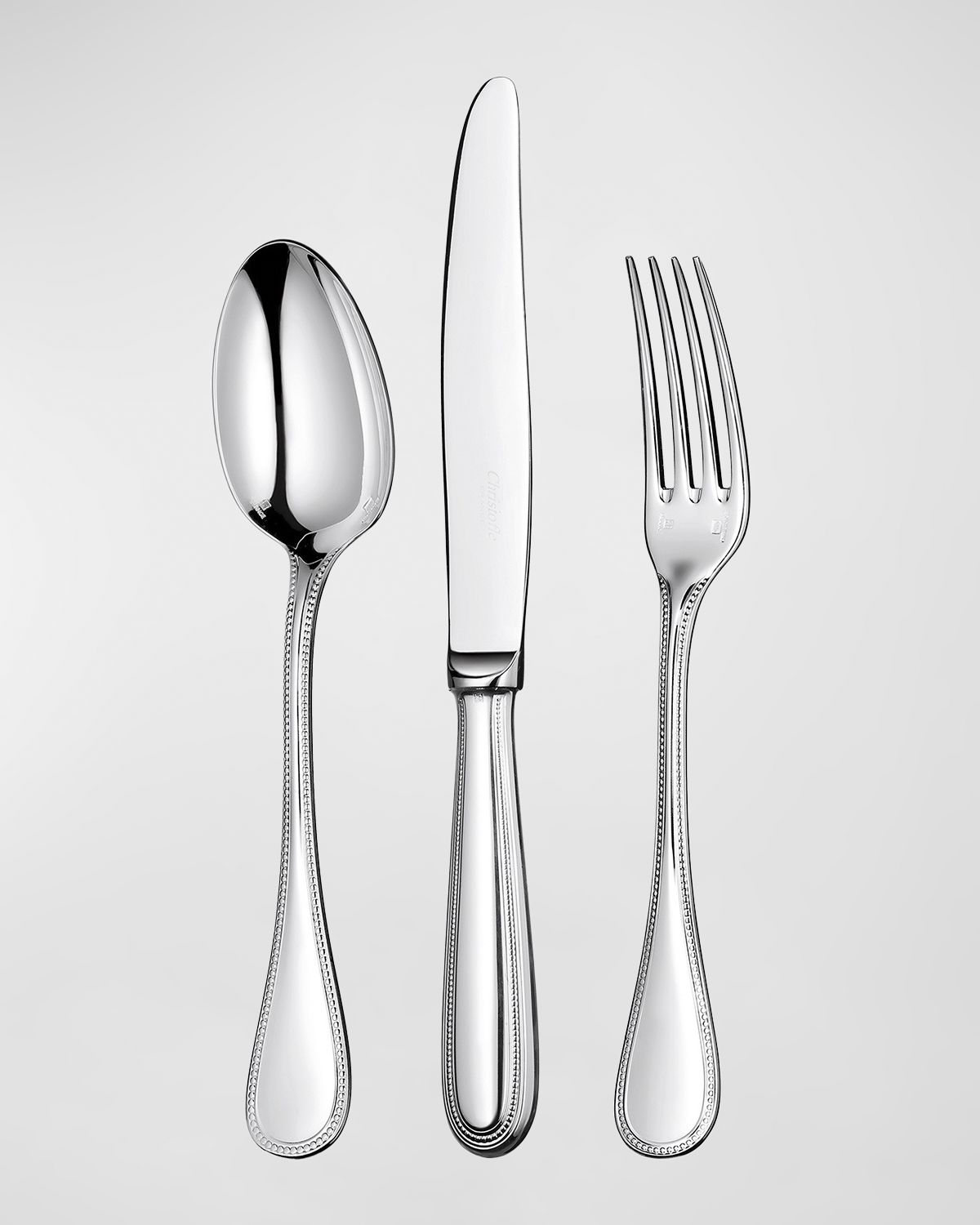 Christofle Perles Silver-Plated Salad Fork