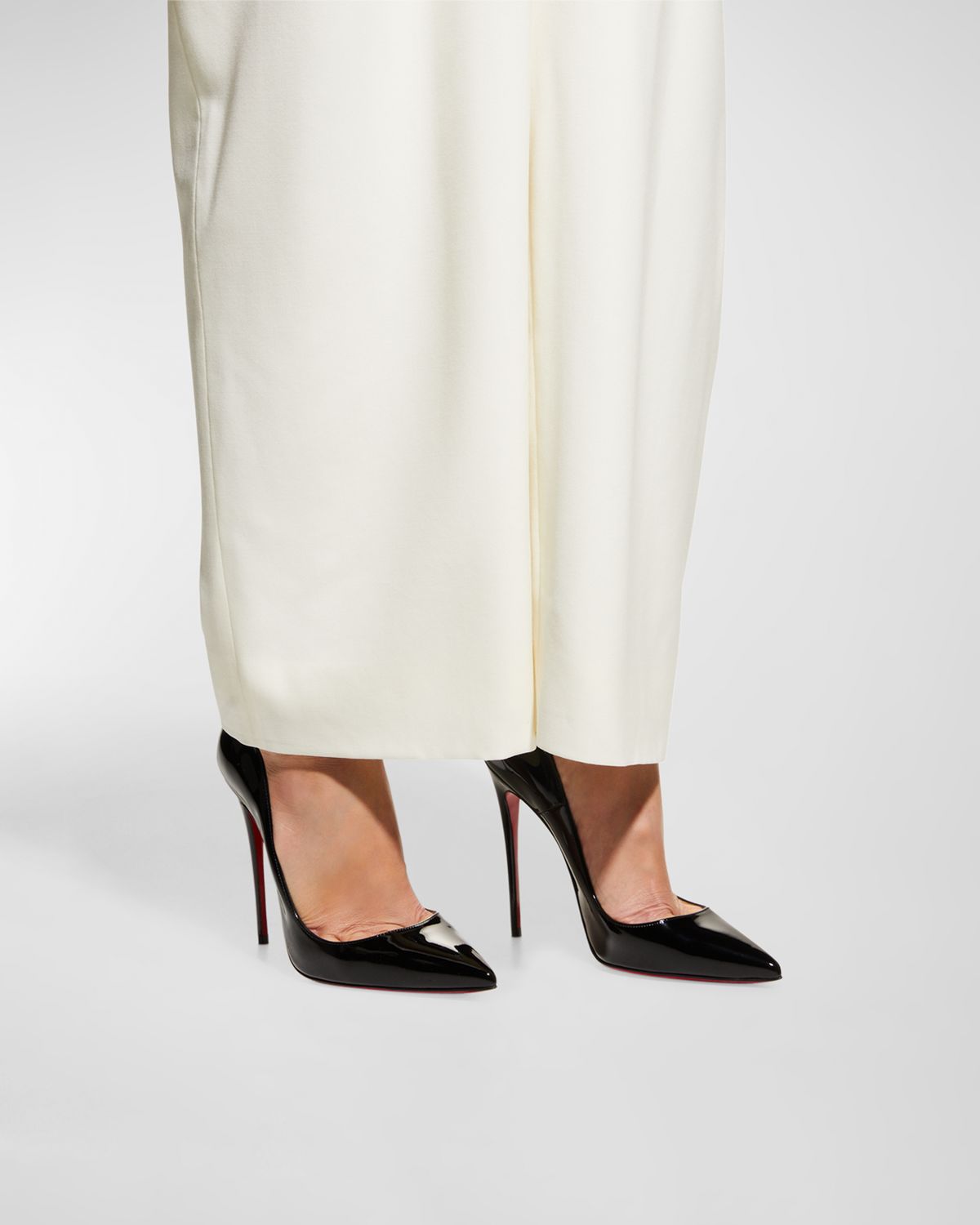 Christian Louboutin 120mm So Kate Patent Pointed-Toe Pumps