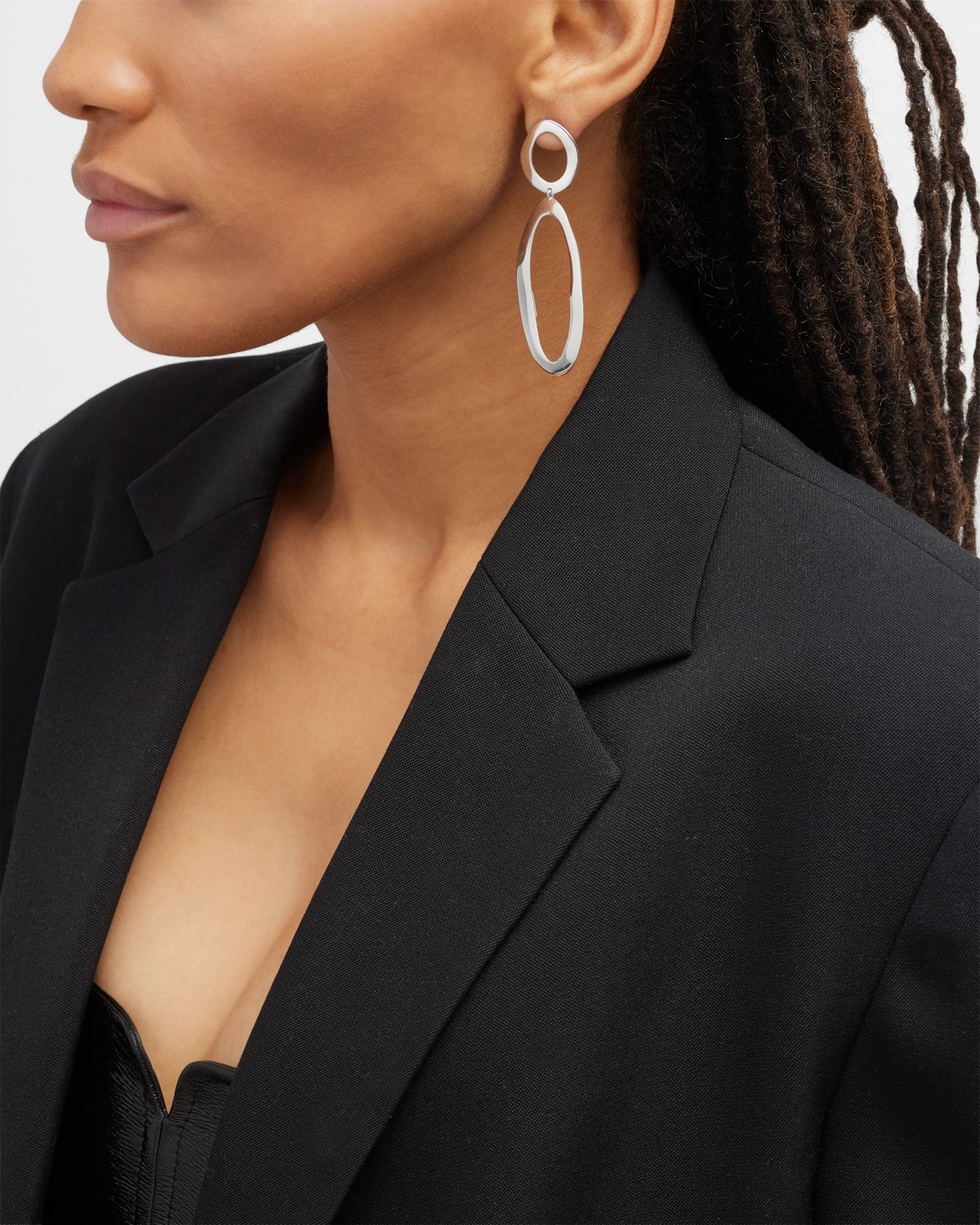 Ippolita Snowman Earrings in Sterling Silver