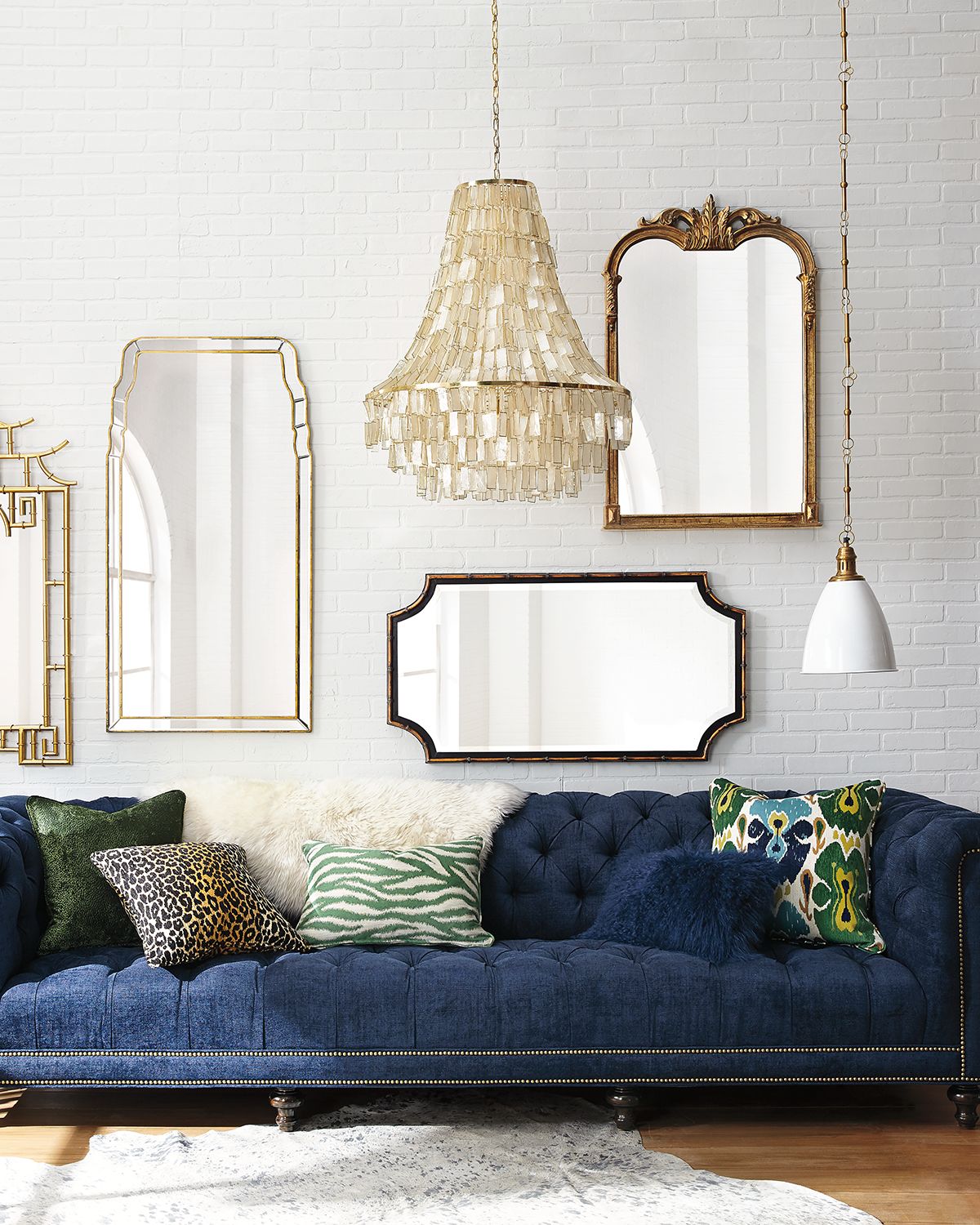 Neiman Marcus Melissa 3-Light Chandelier