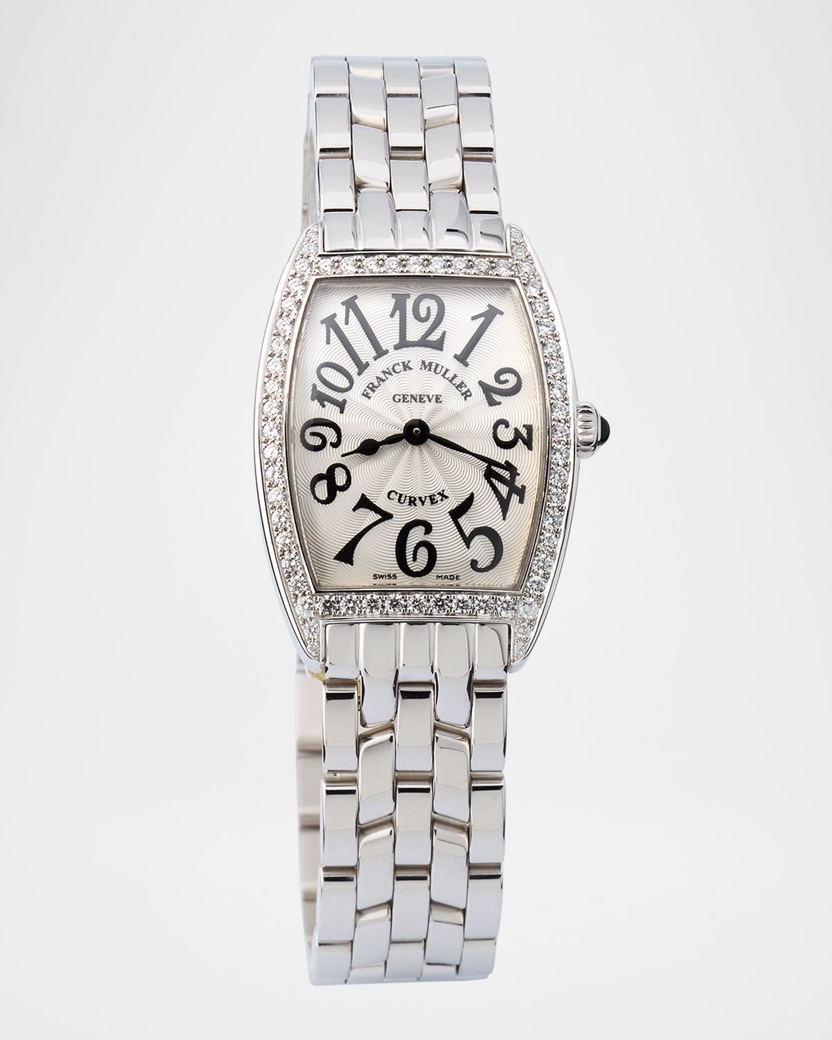 Franck Muller Curvex Stainless Steel Diamond Watch | Thumbnail 5 Franck Muller Curvex Stainless Steel Diamond Watch | Thumbnail 5