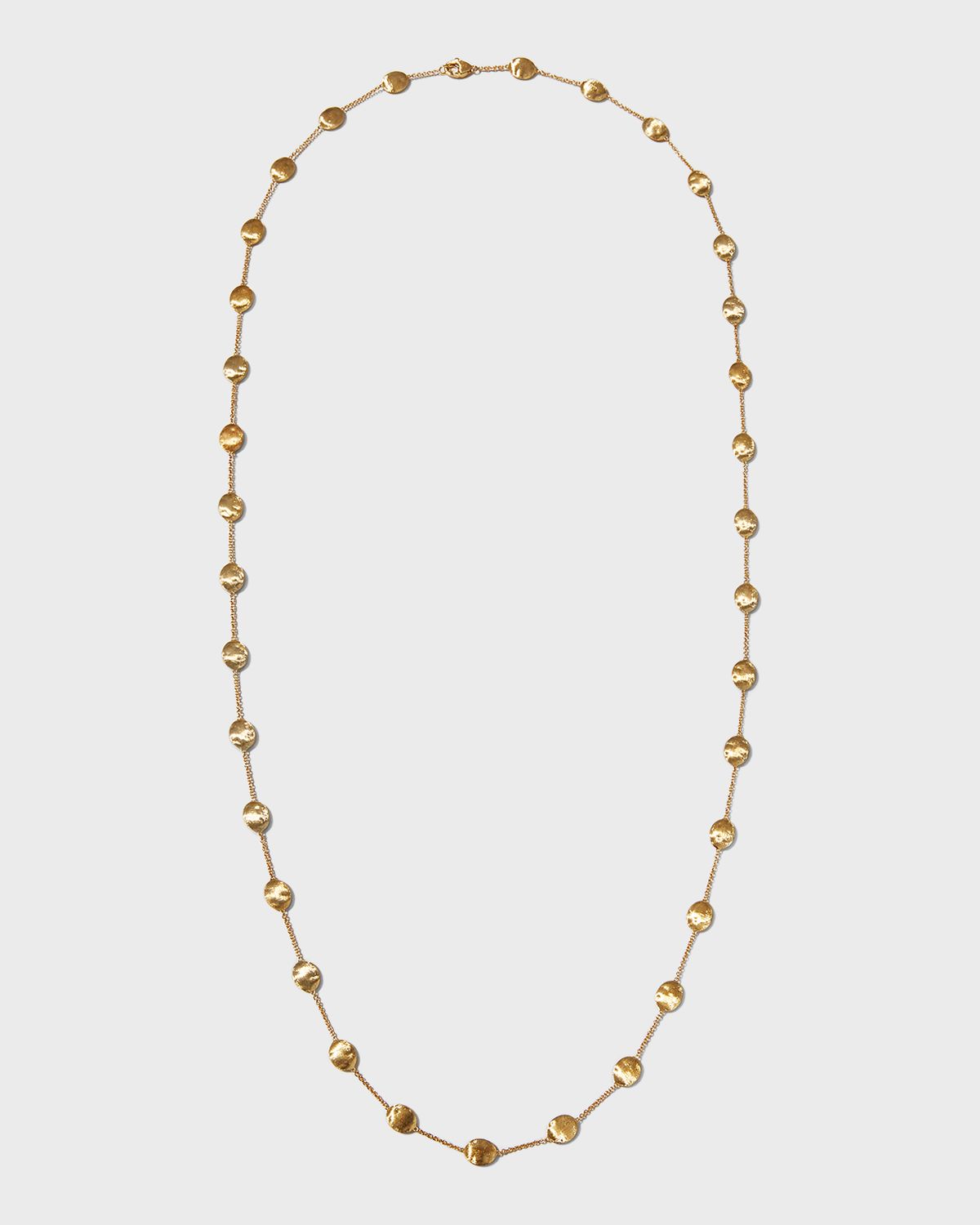 Marco Bicego Siviglia 18k Gold Long Station Necklace, 36"L